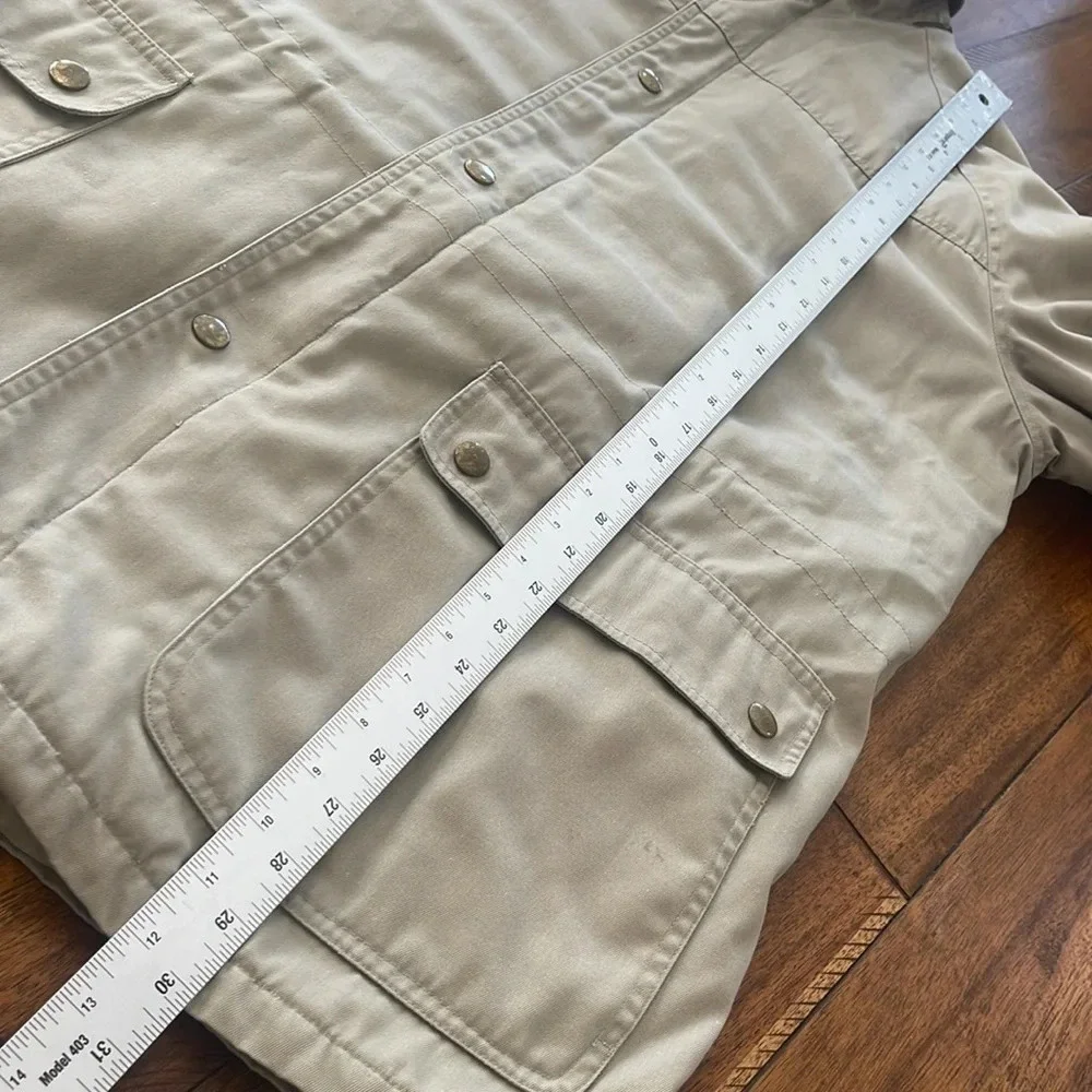 Singirang Khaki field winter fall jacket coat size XL